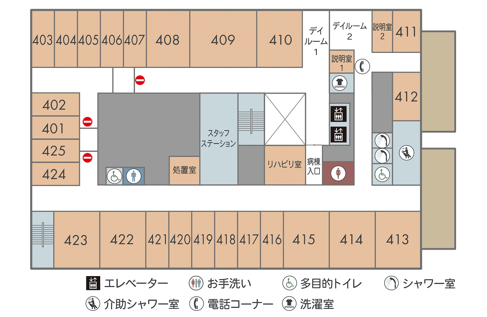 4階フロアマップ